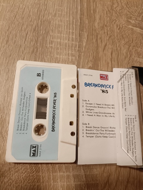 Kaseta magnetofonowa Breakdance Fever