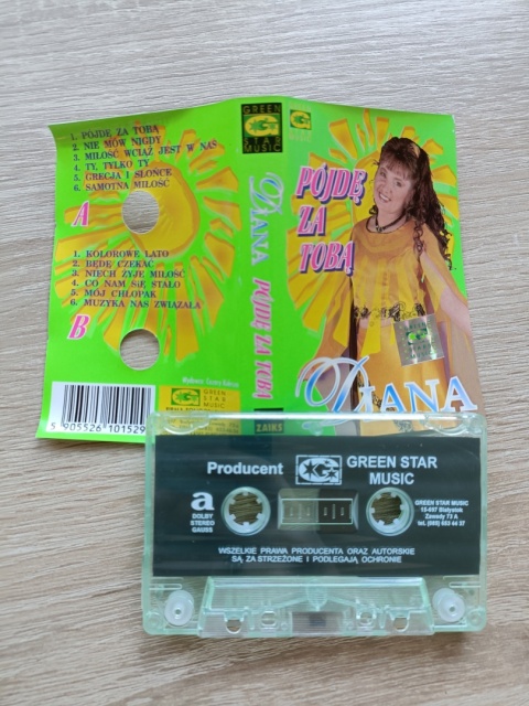 Kaseta magnetofonowa Diana