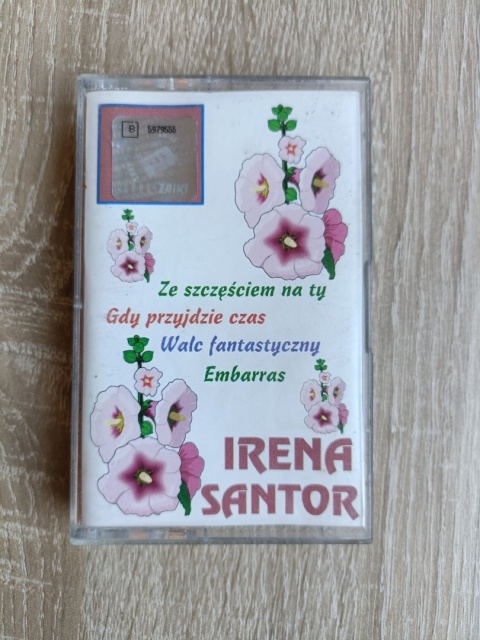 Kaseta magnetofonowa Irena Santor