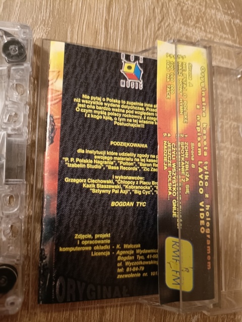 Kaseta magnetofonowa Nie pytaj o Polskę