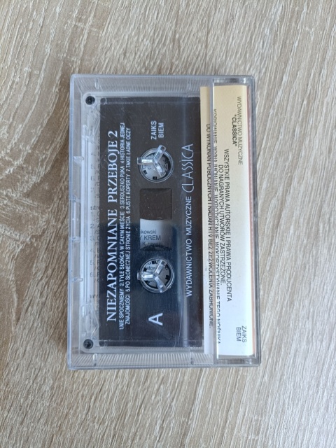 Kaseta magnetofonowa Niezapomniane przeboje 2