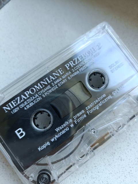 Kaseta magnetofonowa Niezapomniane przeboje 2