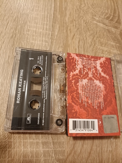 Kaseta magnetofonowa Ronan Keating