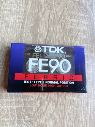 Kaseta magnetofonowa TDK nowa w folii czysta