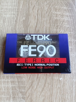 Kaseta magnetofonowa TDK nowa w folii czysta