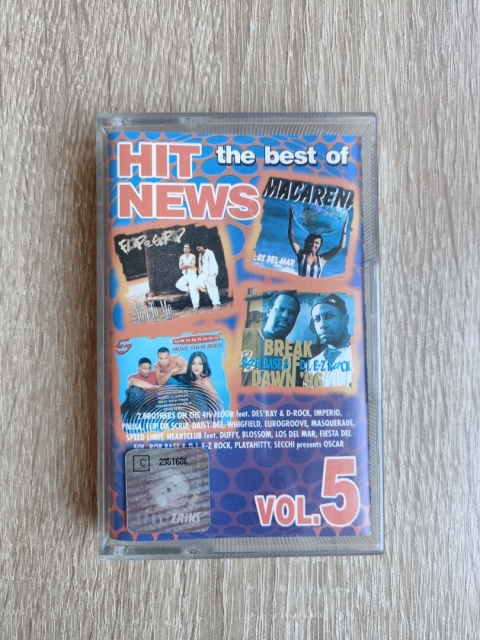 Kaseta magnetofonowa The Best of Hit News vol.5