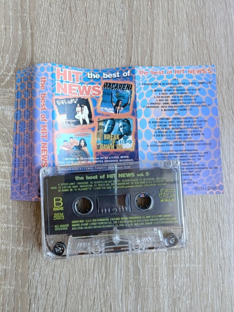 Kaseta magnetofonowa The Best of Hit News vol.5