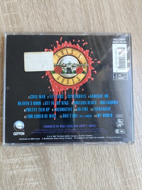 Płyta CD Guns N'Roses