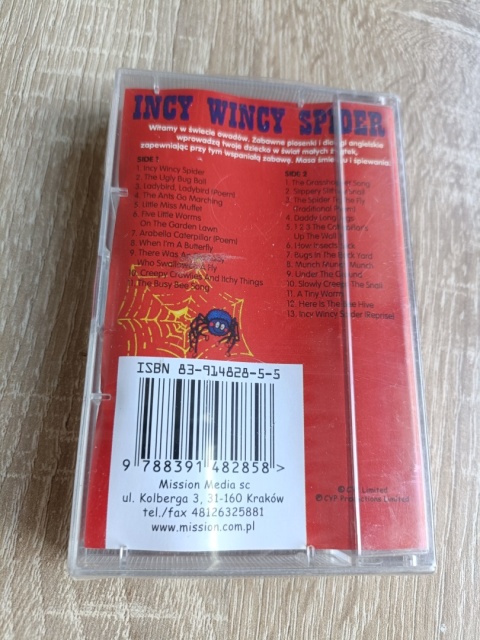 Płyta CD Incy Wincy Spider nowa w folii