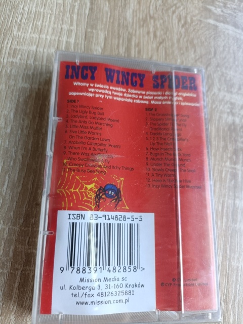 Płyta CD Incy Wincy Spider nowa w folii