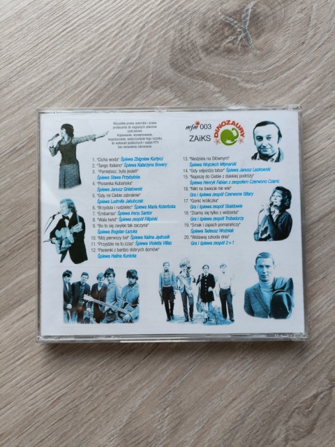 Płyta CD Niezapomniane przeboje