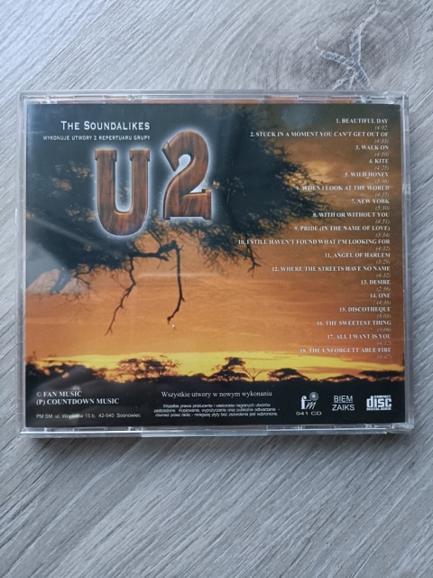Płyta CD The Soundalikes U2