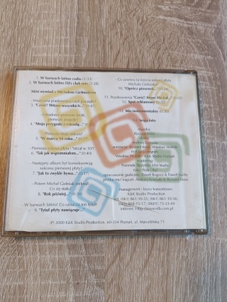 Płyta CD W barwach latino