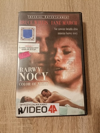 Kaseta VHS Barwy nocy