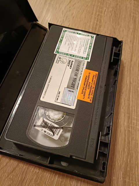 Kaseta VHS Barwy nocy