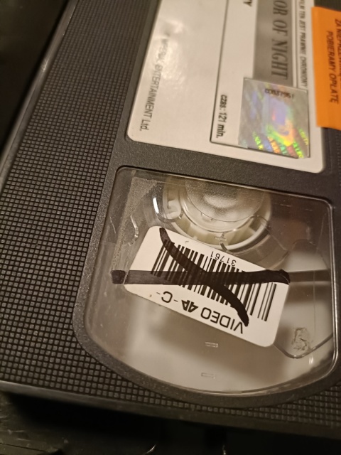 Kaseta VHS Barwy nocy