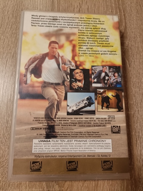 Kaseta VHS Film Speed