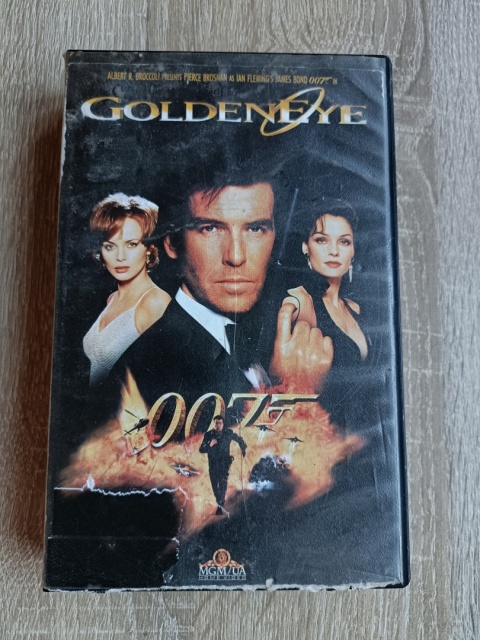 Kaseta VHS Goldeneye