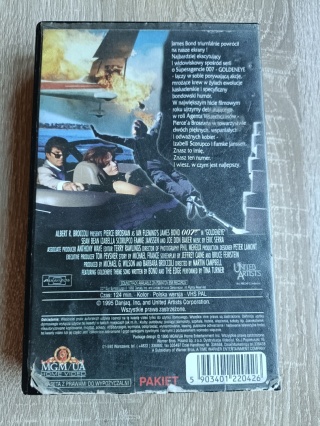 Kaseta VHS Goldeneye