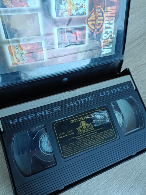 Kaseta VHS Goldeneye