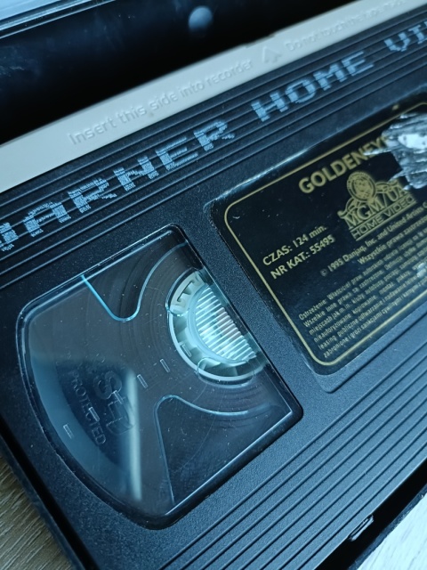 Kaseta VHS Goldeneye