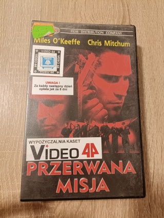 Kaseta VHS Przerwana misja