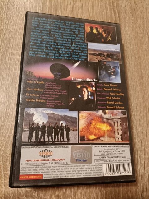 Kaseta VHS Przerwana misja