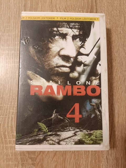 Kaseta VHS Rambo 4