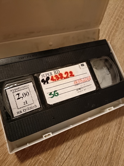 Kaseta VHS Rambo 4