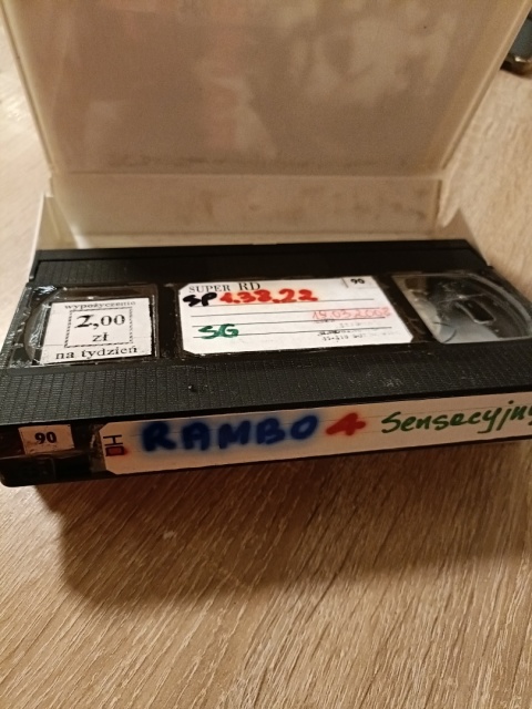 Kaseta VHS Rambo 4