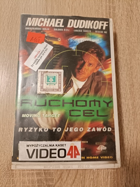 Kaseta VHS Ruchomy Cel