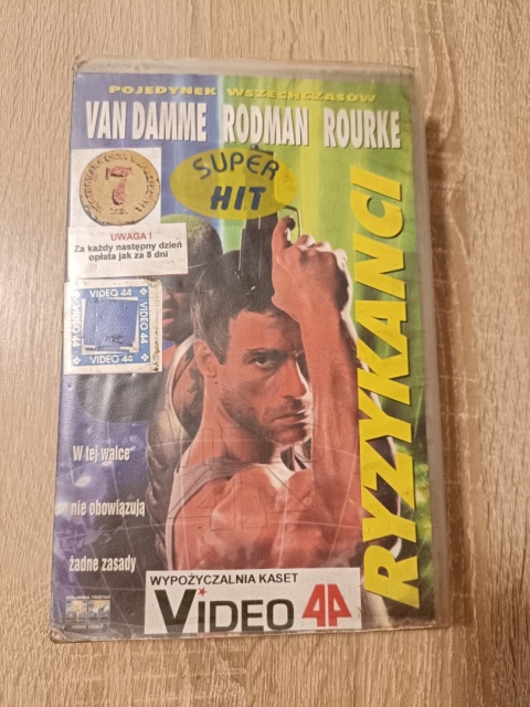 Kaseta VHS Ryzykanci