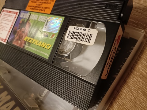 Kaseta VHS Ryzykanci