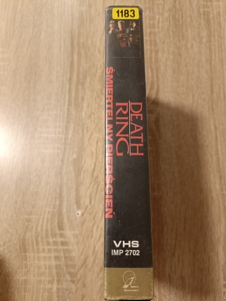 Kaseta VHS Śmiertelny Pierścień
