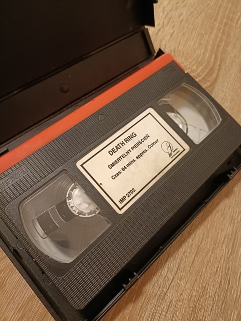 Kaseta VHS Śmiertelny Pierścień