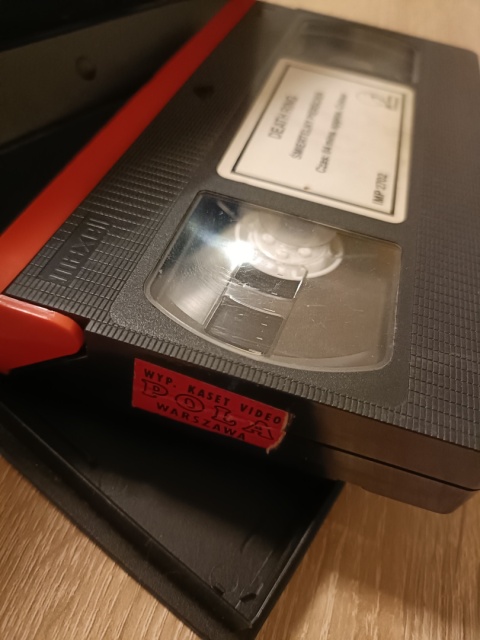 Kaseta VHS Śmiertelny Pierścień