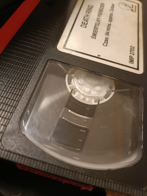 Kaseta VHS Śmiertelny Pierścień