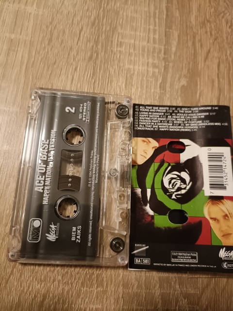Kaseta magnetofonowa Ace of base