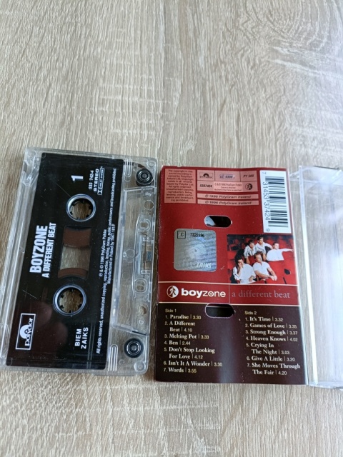 Kaseta magnetofonowa Boyzone
