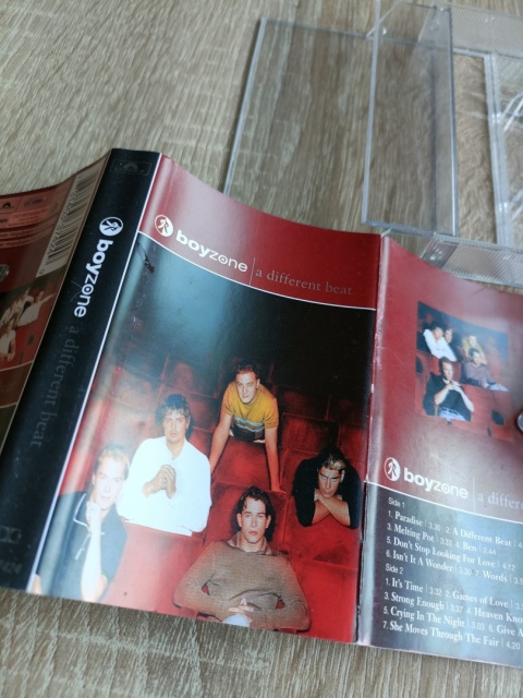 Kaseta magnetofonowa Boyzone