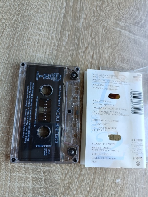 Kaseta magnetofonowa Celine Dion