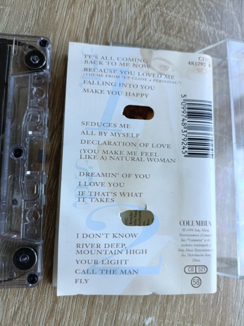 Kaseta magnetofonowa Celine Dion