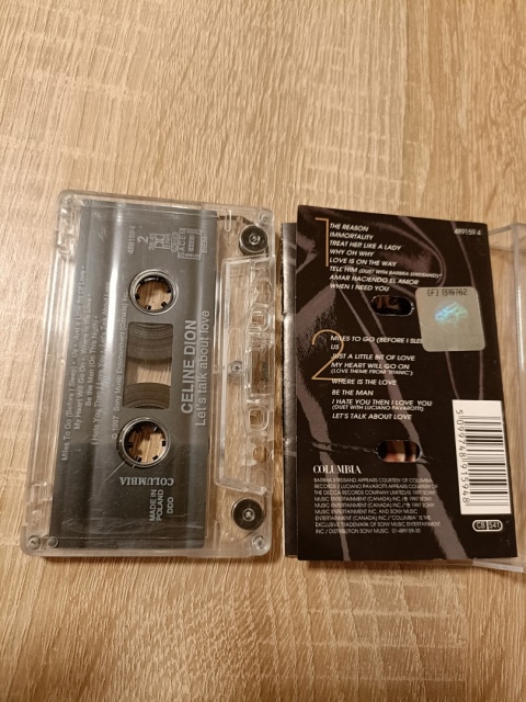 Kaseta magnetofonowa Celine Dion