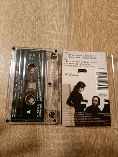 Kaseta magnetofonowa Celine Dion