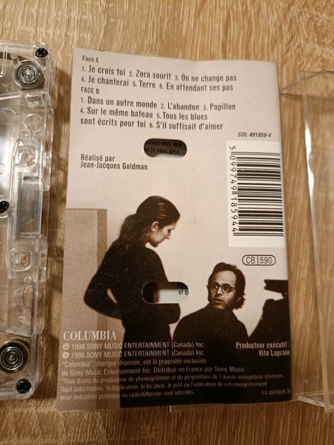 Kaseta magnetofonowa Celine Dion