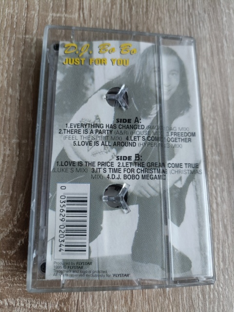 Kaseta magnetofonowa Dj Bobo
