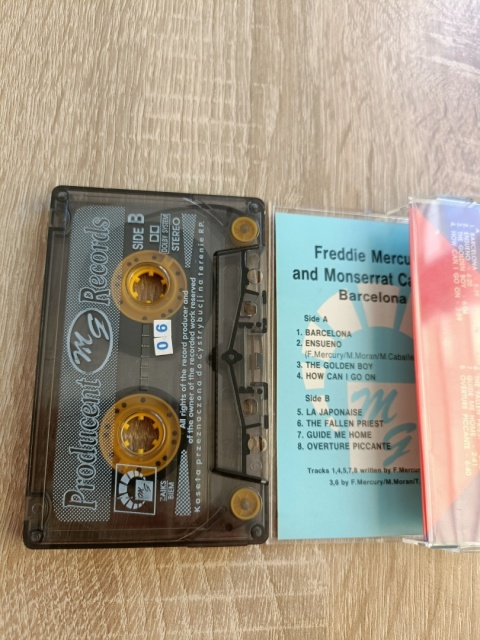 Kaseta magnetofonowa Freddie Mercury