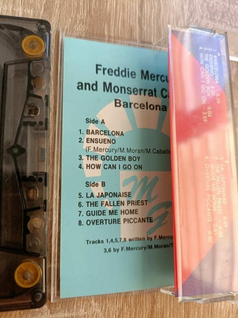 Kaseta magnetofonowa Freddie Mercury