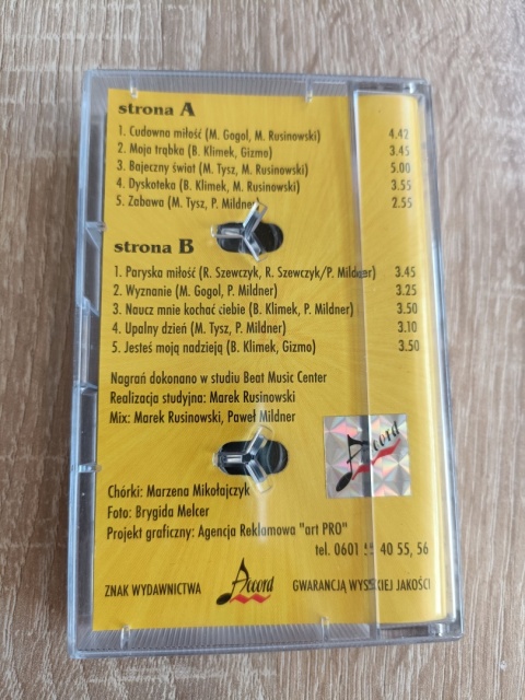 Kaseta magnetofonowa Jacek Krupka