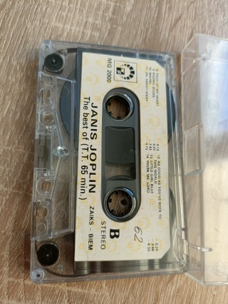 Kaseta magnetofonowa Janis Joplin